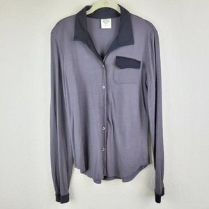 Ramblers Way 100% Wool Button Down Top